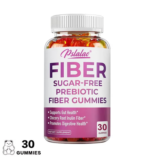 Prebiotic Sugar-Free Fiber Gummies - Supports Healthy Gut Digestion, Relieves Bloating and Constipation